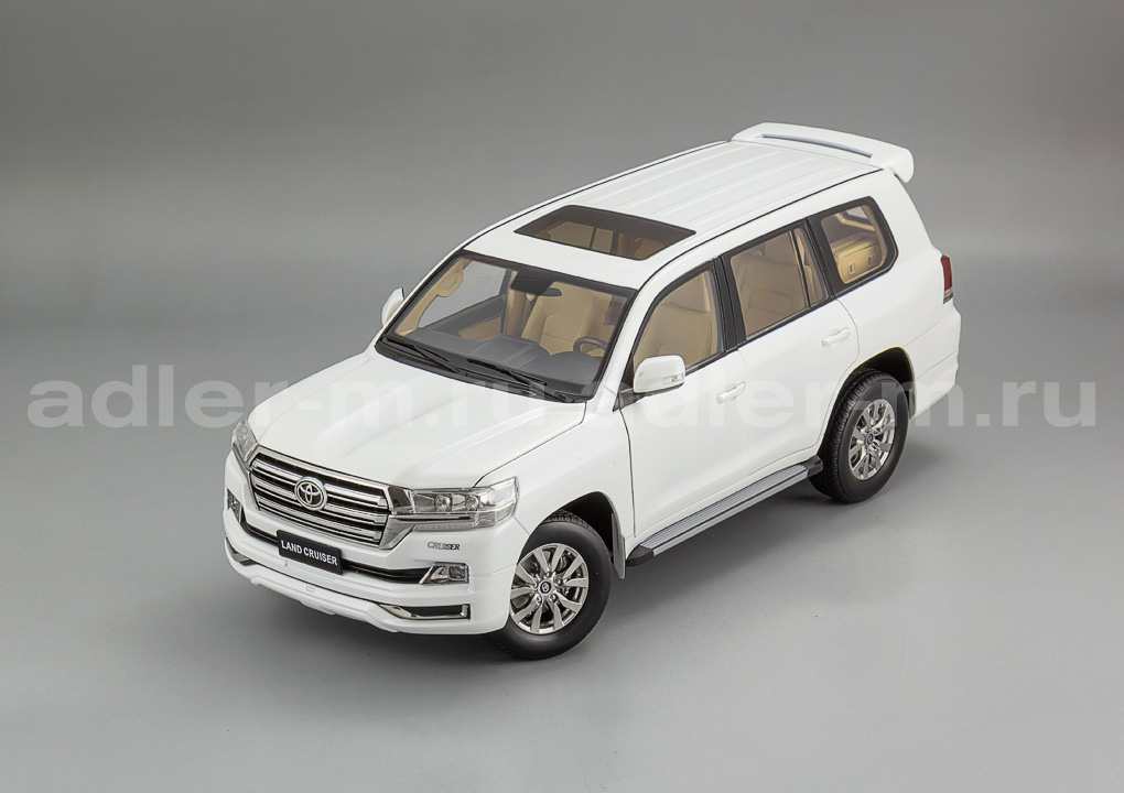 KENG FAI 1:18 Toyota Land Cruiser 2020 (LHD) (white) VAKF-0241