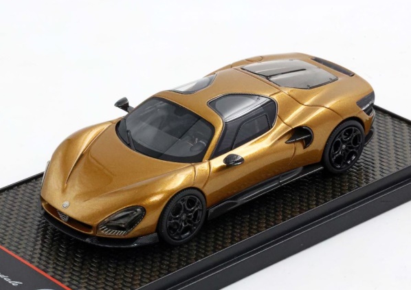 BBR MODELS 1:43 Alfa Romeo 33 Stradale - 2025 (giallo ocra) BBRC317E