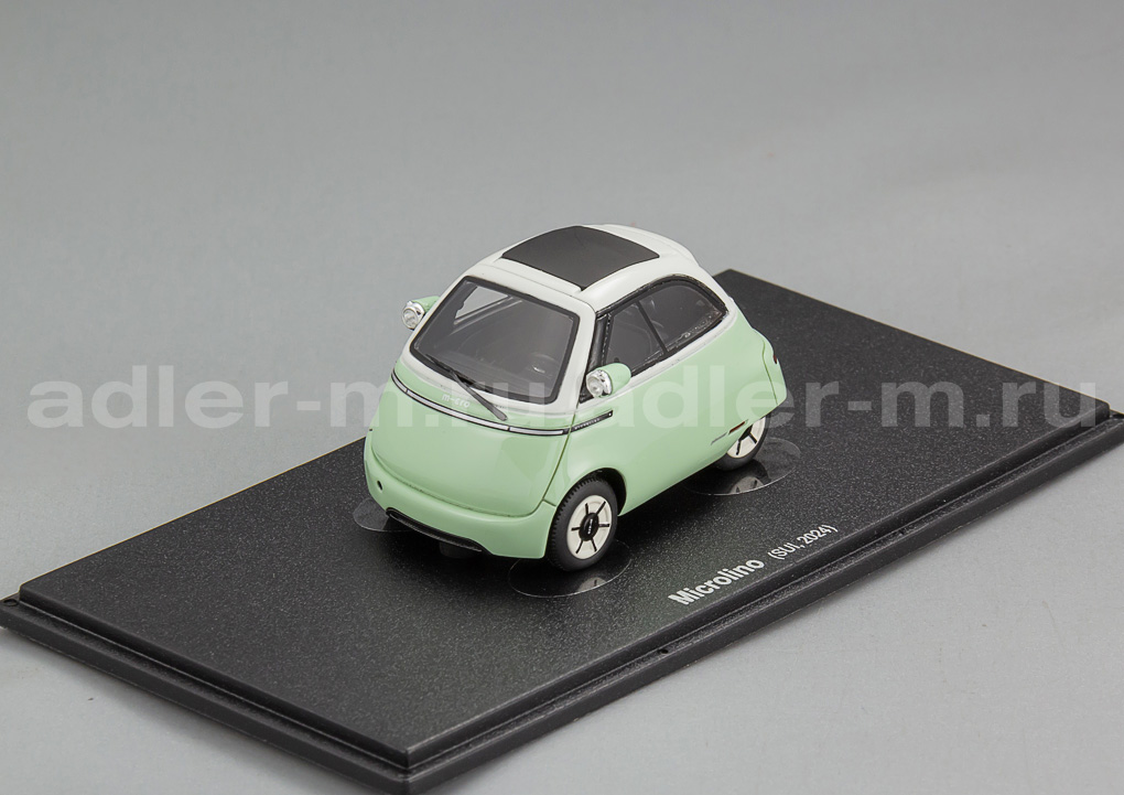 AUTOCULT 1:43 Microlino "Urban" (closed roof) (mint/ white) ATC60121