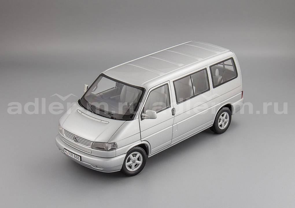 SCHUCO 1:18 Volkswagen T4b Caravelle (silver) 45 004 1500