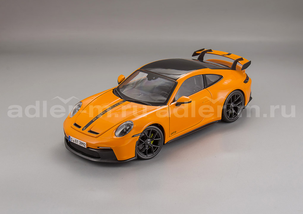 MAISTO 1:18 Porsche 911 GT3 (992) - 2022 (orange) M-36458O
