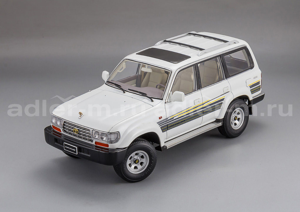 KENG FAI 1:18 Toyota Land Cruiser 80 (white) VAKF-0321