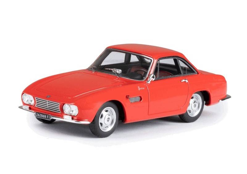 ESVAL MODELS 1:43 Osca 1600 GT coupe by Fissore - 1963 (red) EMEU43009A