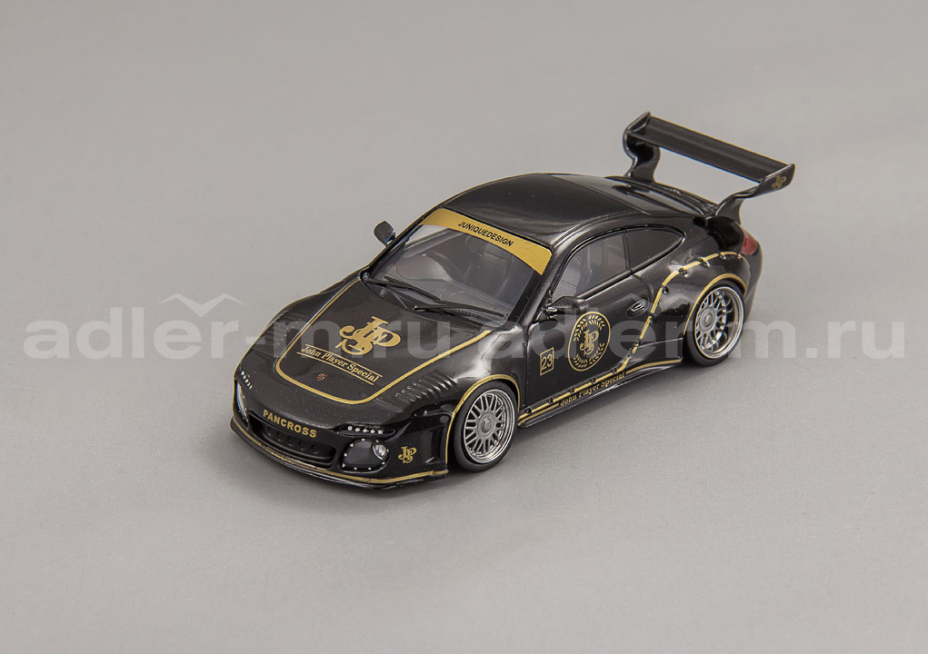 IXO 1:43 Porsche Old and New 997 John Player Special #23 (black w decor) MOC319