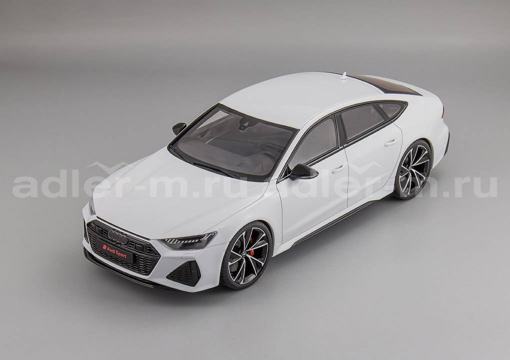 GT SPIRIT 1:18 Audi RS 7 Sportback - 2020 (glacier white) GT302