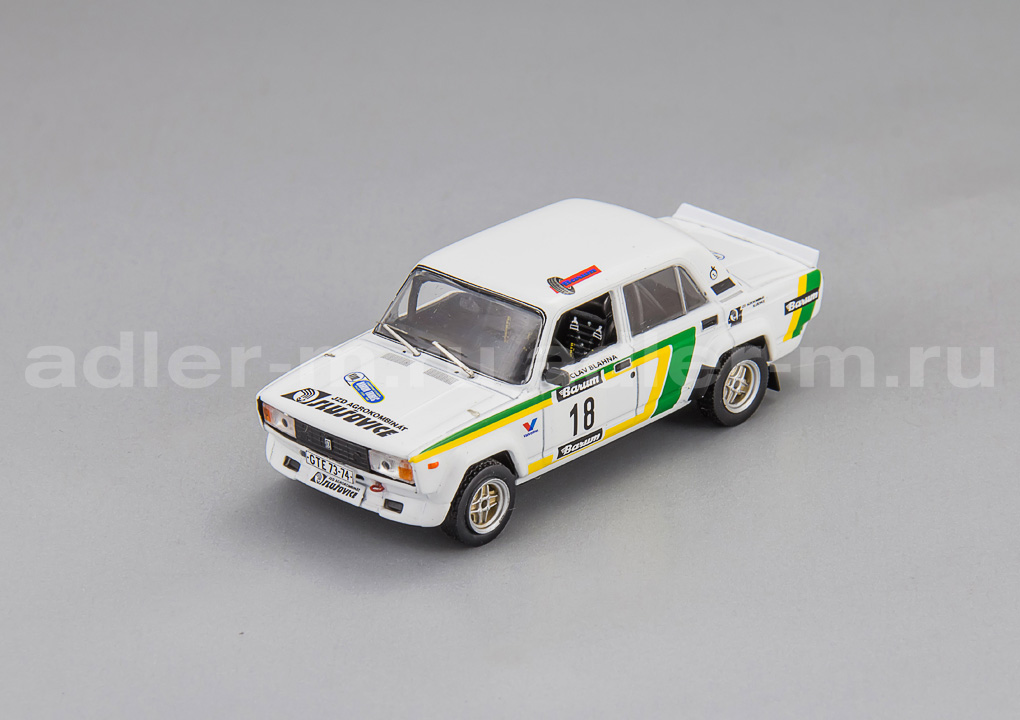 IXO 1:43 Lada 2105 VFTS #18 Tríbeč Rally 1988 V.Blahna/P.Schovanek RAC422