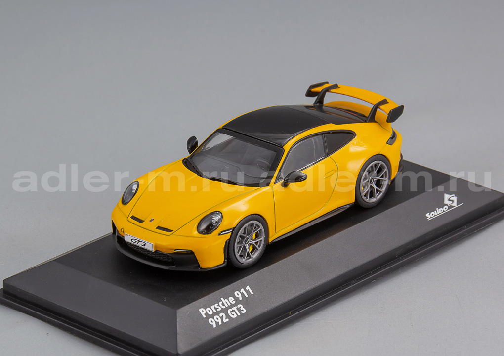 SOLIDO 1:43 Porsche 992 GT3 - 2023 (yellow) S4312504