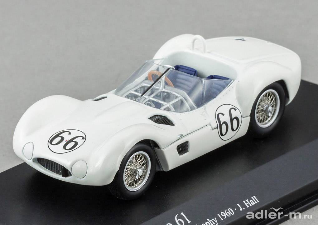 MINICHAMPS 1:43 Maserati Tipo 61 Nassau Speed Week Nassau Trophy 1960 Jim Hall (white) 400601266