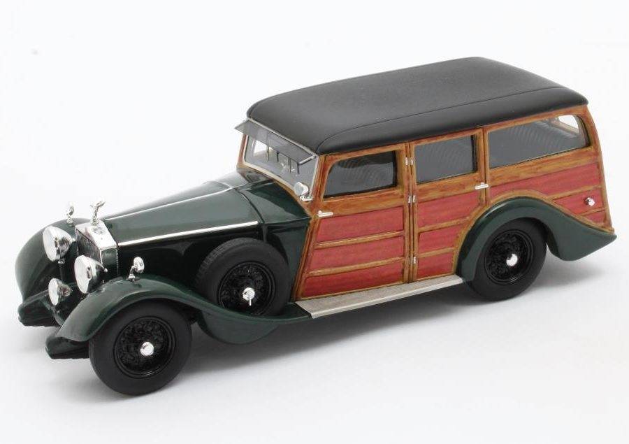 MATRIX 1:43 Rolls-Royce Phantom II Shooting Brake #67XJ - 1930 (green) MX51705-091