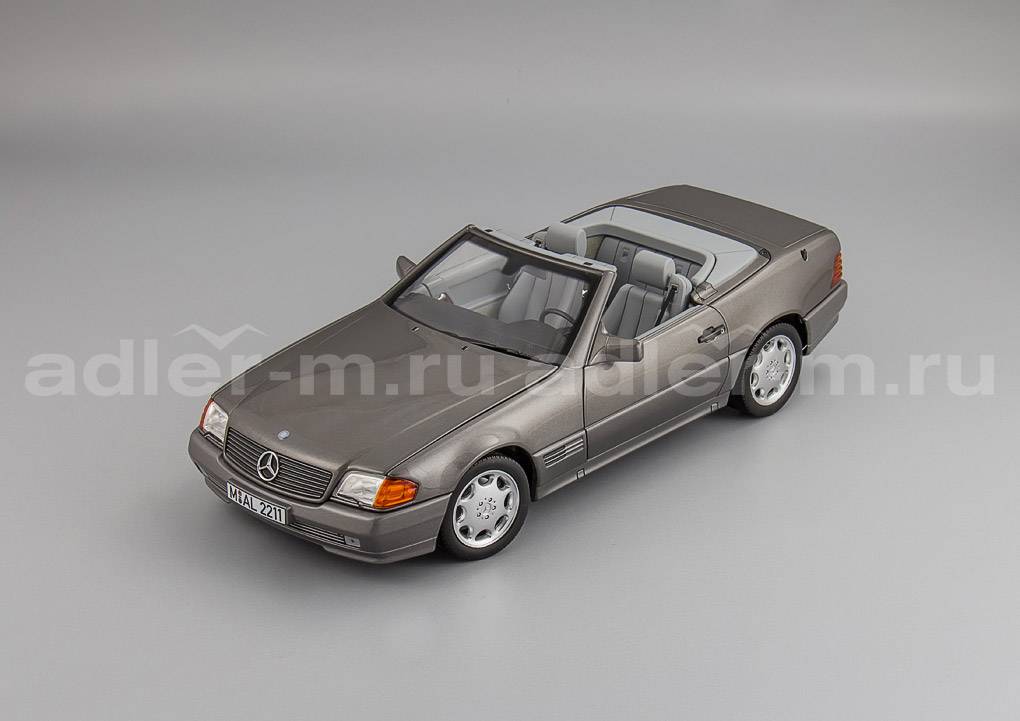 NOREV 1:18 Mercedes-Benz 500 SL R129 (1989) (grey metallic) 183715