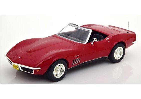 NOREV 1:18 Chevrolet Corvette C3 Convertible - 1969 (red) 189036