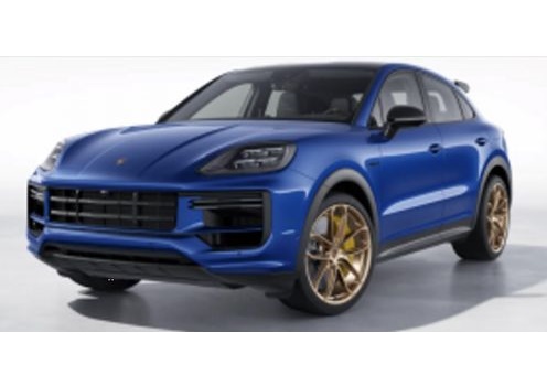 SOLIDO 1:18 Porsche Cayenne Coupe GT Turbo 2024 (blue/black) S1811903