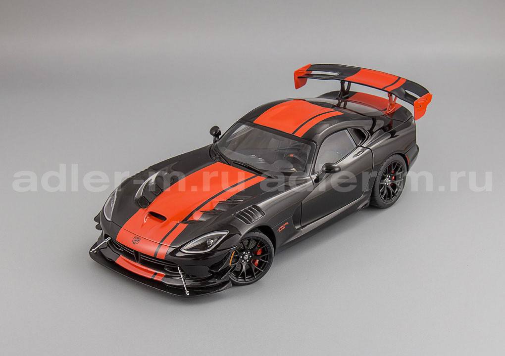 AUTOART 1:18 Dodge Viper 1:28 Edition ACR - 2017 (black with red stripes) 71732