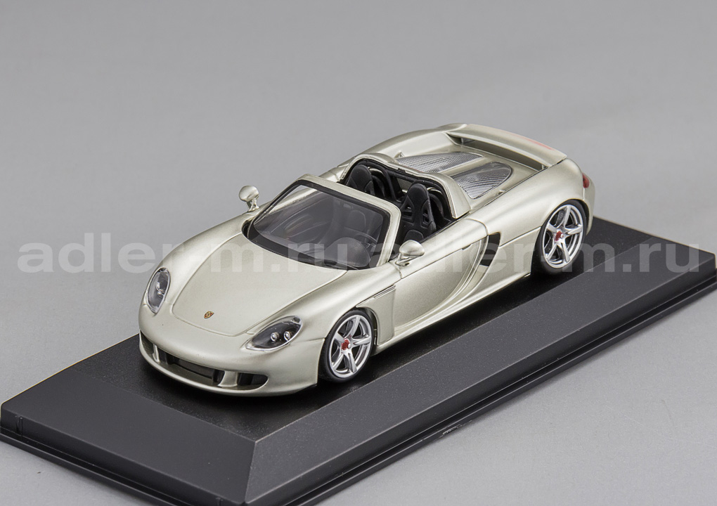 MINICHAMPS (MAXICHAMPS) 1:43 Porsche Carrera GT - 2003 (silver) 940062630