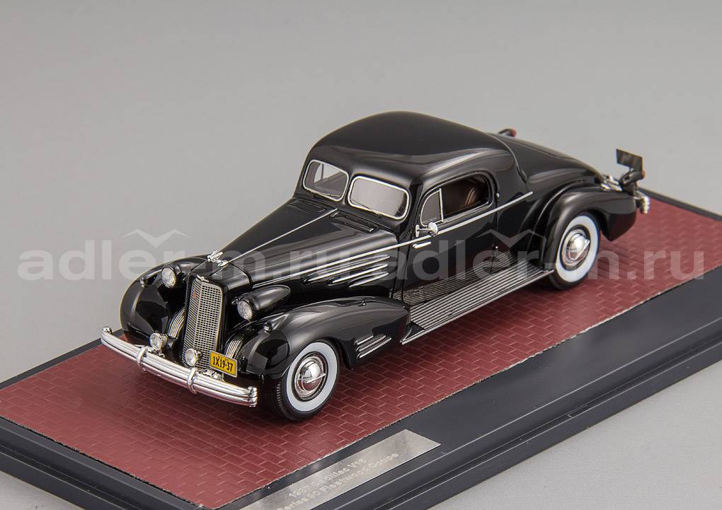 MATRIX 1:43 Cadillac V16 Series 90 Fleetwood Coupe - 1937 (black) MX50301-161