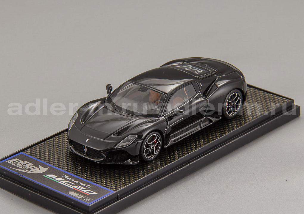 BBR MODELS 1:43 Maserati MC20 - 2020 (black) BBRC251B