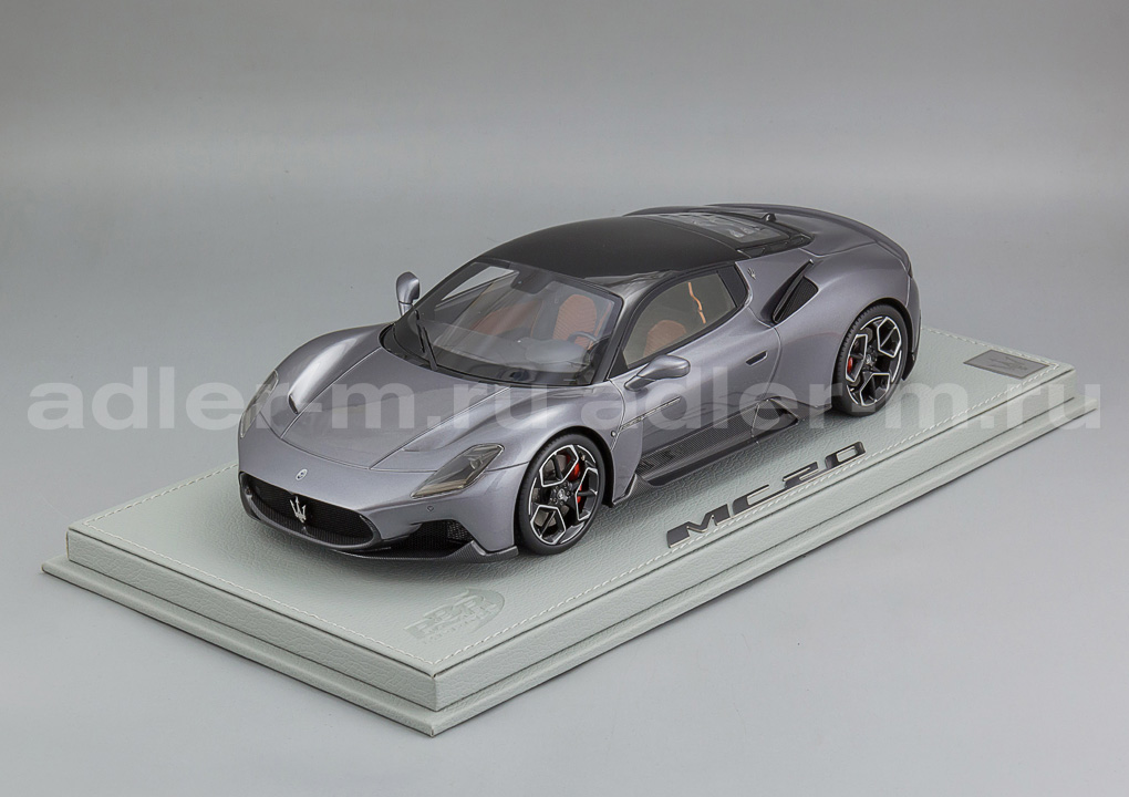 BBR MODELS 1:18 Maserati MC20 (Grigio Misterio) 920032734