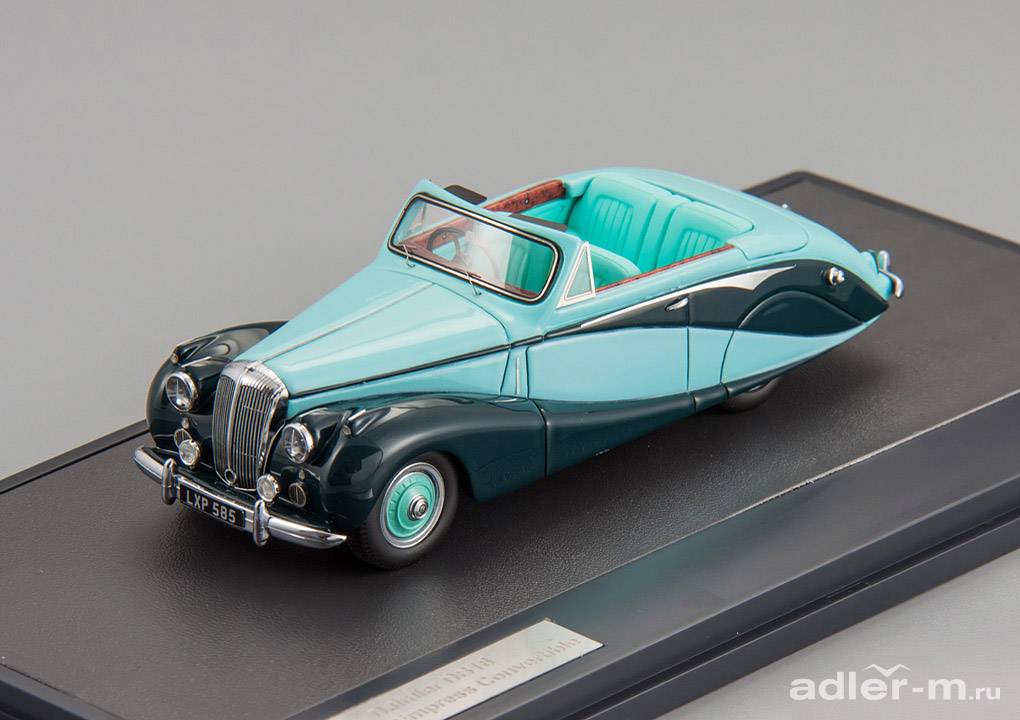 MATRIX 1:43 Daimler DB18 Empress Convertible by Hooper 1951 (green) MX40402-041