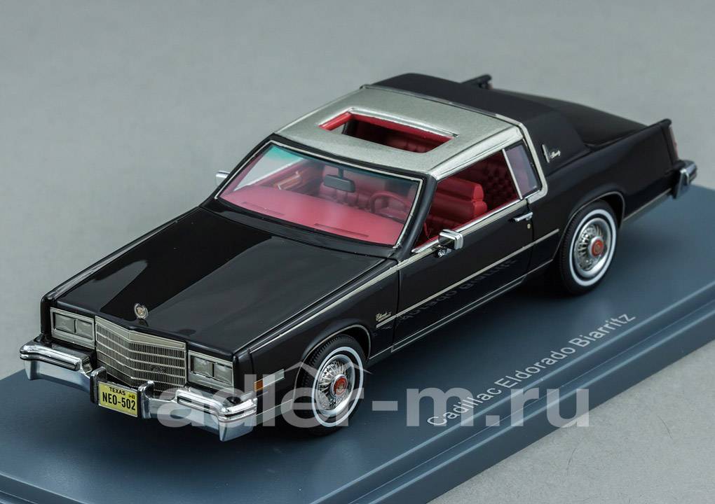 NEO 1:43 Cadillac Eldorado Biarritz 1979 (black / silver) NEO43502