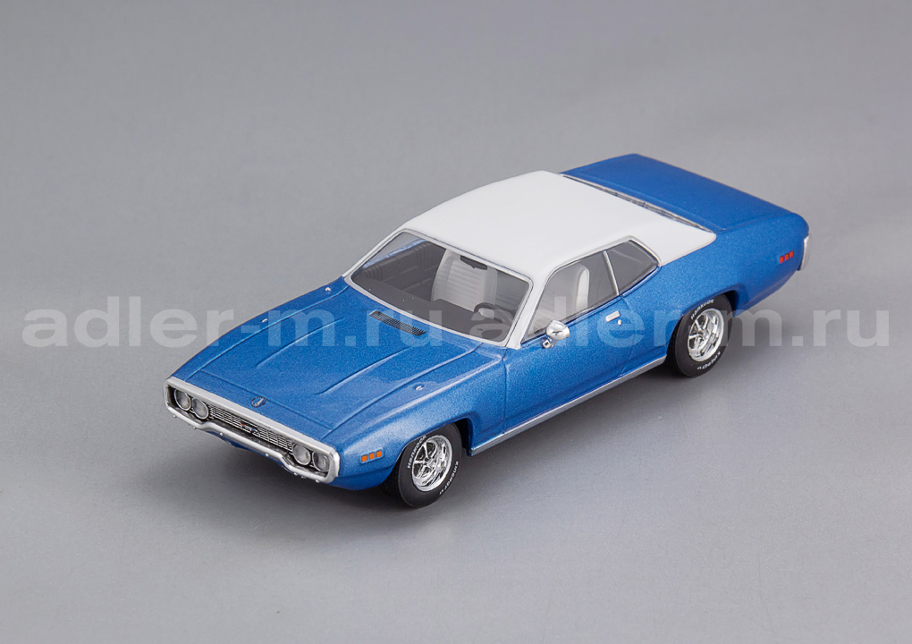 IXO 1:43 Plymouth Satellite Sebring Plus - 1971 (blue/white) CLC601