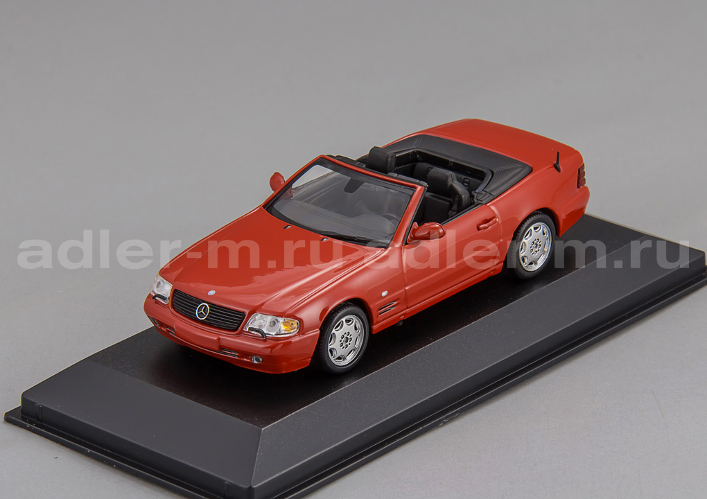 MINICHAMPS (MAXICHAMPS) 1:43 Mercedes-Benz SL (R129) - 1999 (red) 940033034