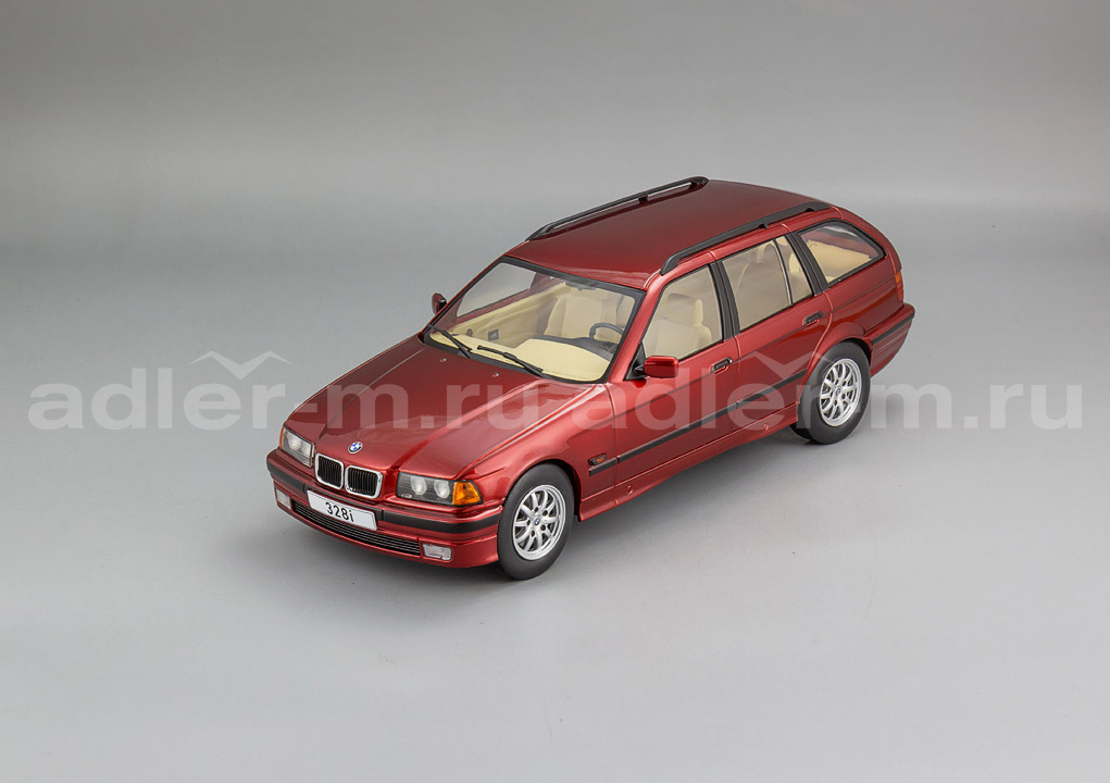 MCG 1:18 BMW 3 Series Touring (E36) - 1995 (darkred met.) MCG18155