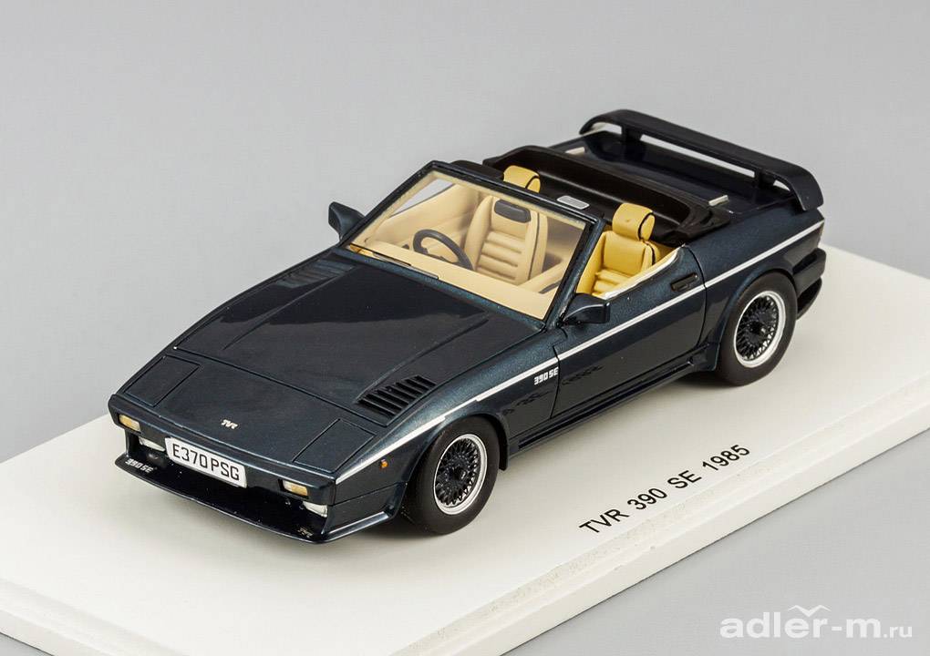 SPARK 1:43 TVR 390 SE 1985 (black) S0237