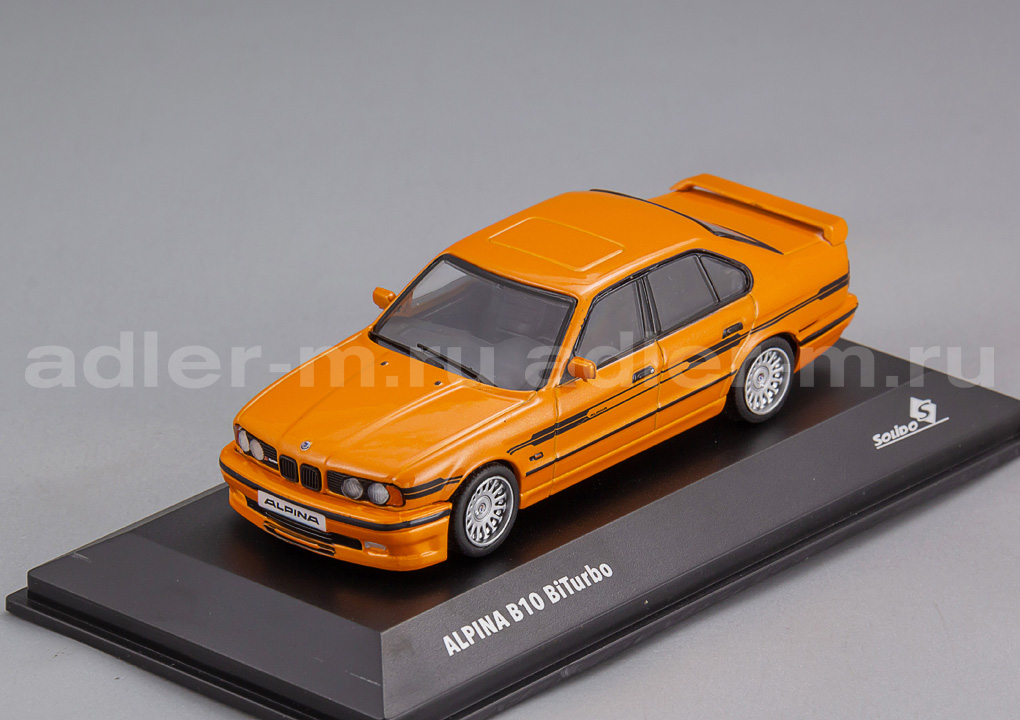 SOLIDO 1:43 BMW Alpina B10 BiTurbo (E34) - 1994 (orange) S4310407