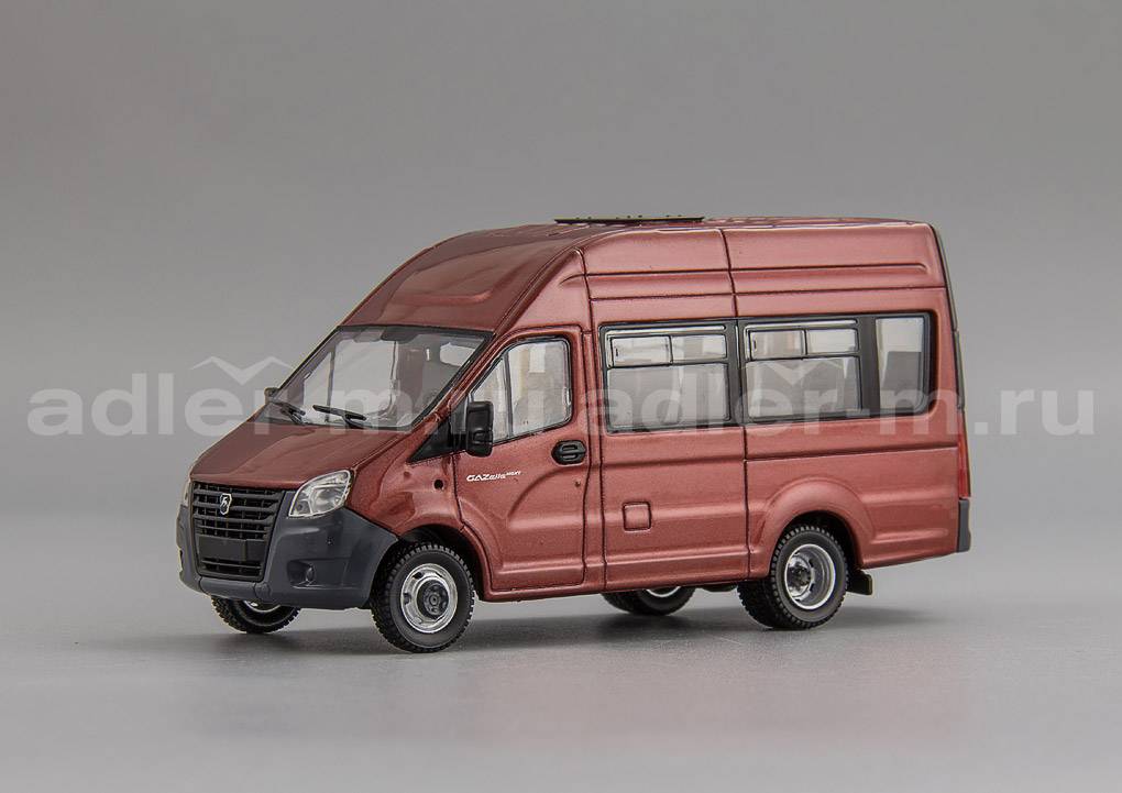 НАШ АВТОПРОМ 1:43 Горьковский автомобиль Некст A65R22 (красный) H659
