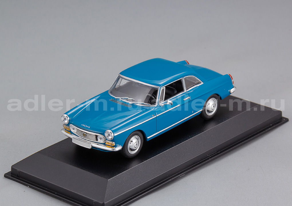 MINICHAMPS (MAXICHAMPS) 1:43 Peugeot 404 Coupe - 1962 (blue) 940112921