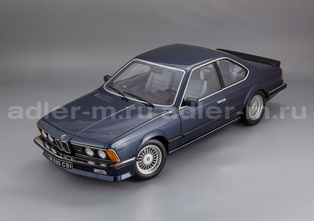 KK SCALE 1:12 BMW M635 CSI E24 (1987) with Alpina-Felgen (dark blue met.) KKDC120161A