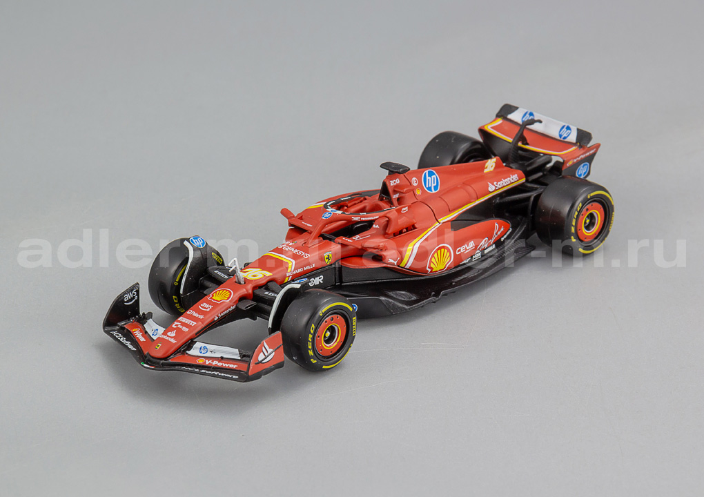 BBURAGO 1:43 Ferrari F1 SF-24 Team Scuderia Ferrari #16 4-th Emilia Romagna Imola GP 2024 - C. Leclerc BU18-36844-L-IMOLA