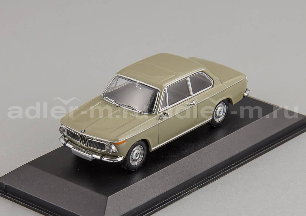 MINICHAMPS (MAXICHAMPS) 1:43 BMW 1600 - 1968 (nevada biege) 940022100