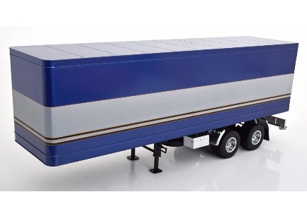 ROAD KINGS 1:18 Truck Trailer (blue / silver) RK180164
