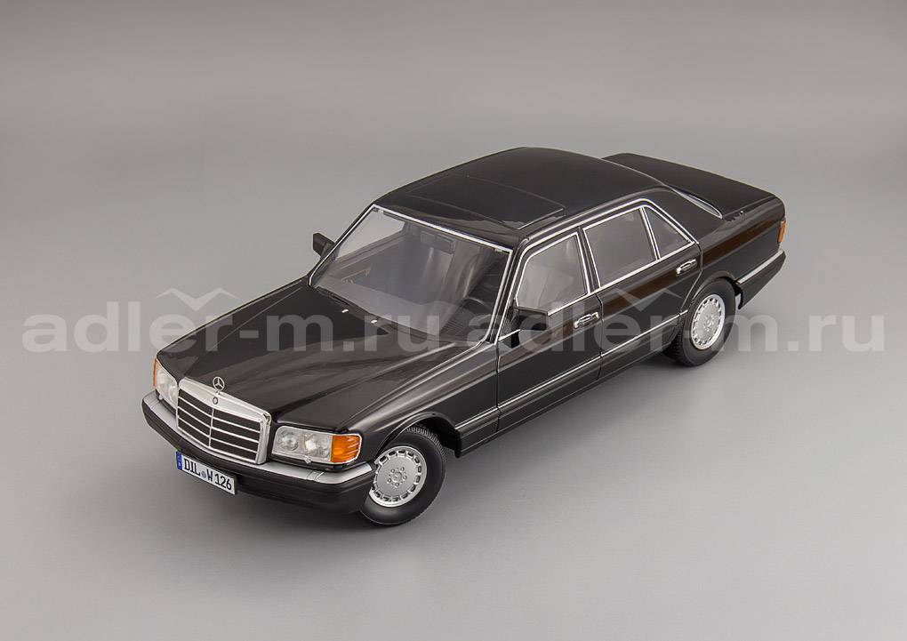 iScale 1:18 Mercedes-Benz S-Class (W126) - 1985 (black) 11800 0000 058