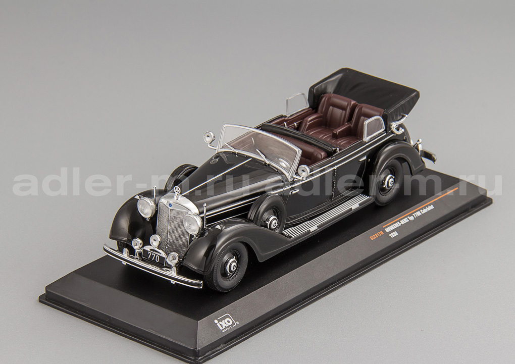 IXO 1:43 Mercedes-Benz 770 K - 1938 (black) CLC317N