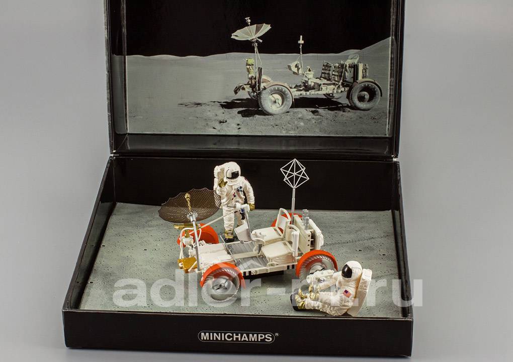 MINICHAMPS 1:43 LVR Moon Car Appolo 15 1971 (white) 436140360