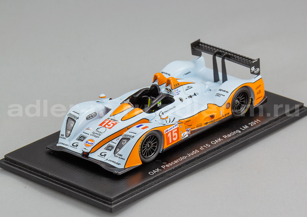 SPARK 1:43 Pescarolo Judd #15 OAK Racing LM 2011 Moreau - Ragues - Monteiro S2523
