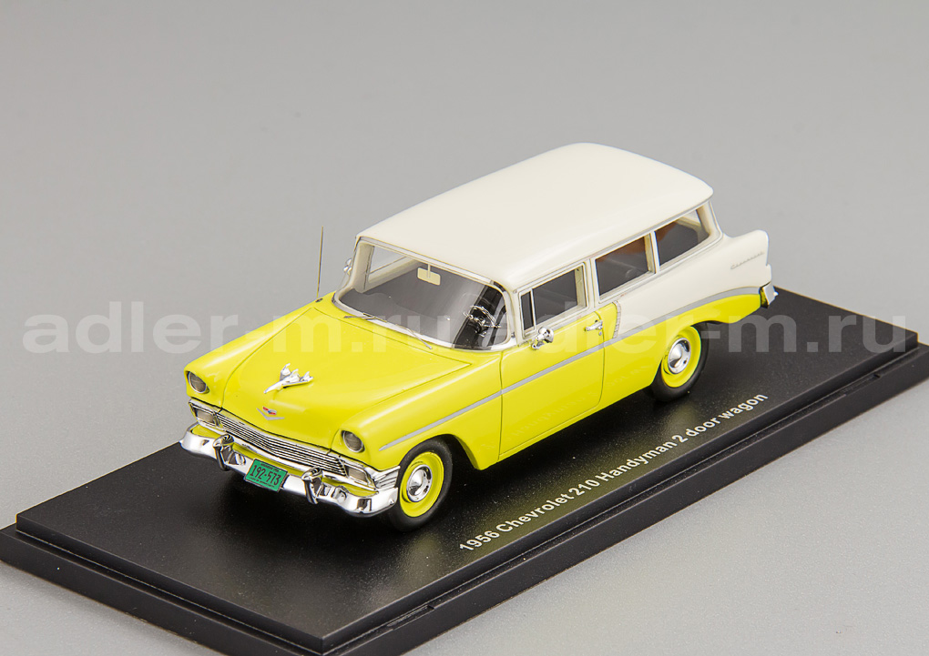 ESVAL MODELS 1:43 Chevrolet 210 Handyman wagon 1956 (yellow / white) EMUS43079C
