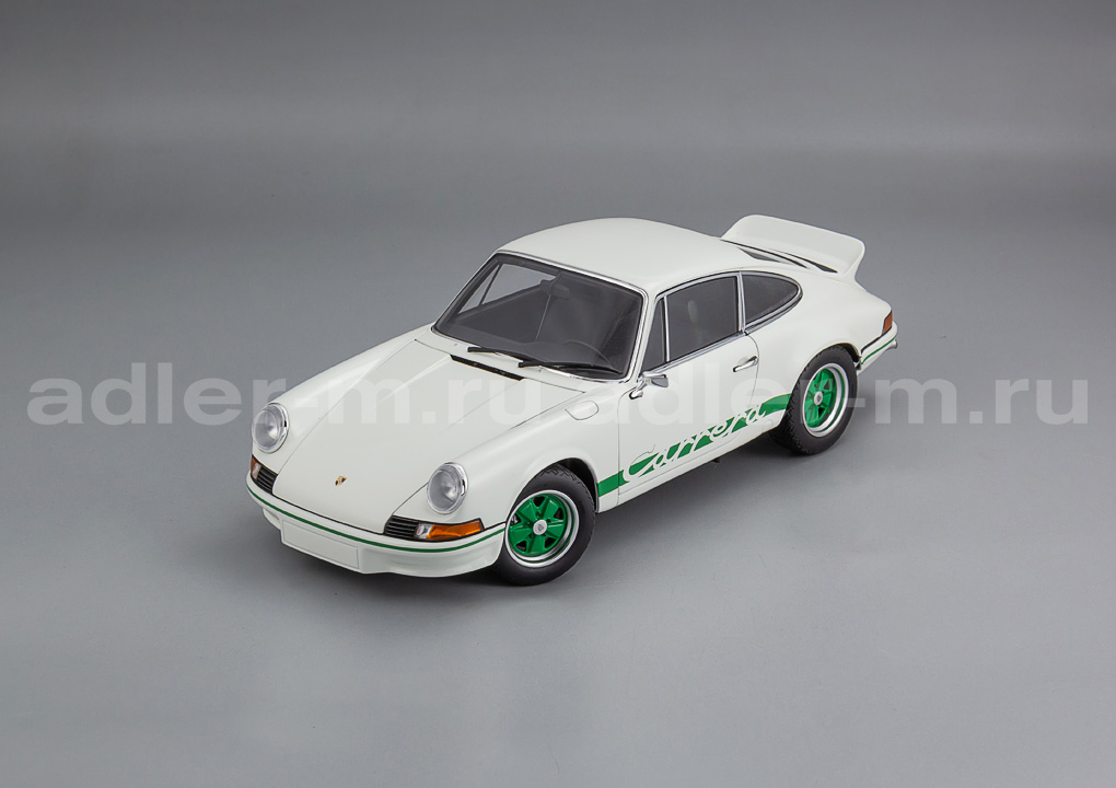 AUTOART 1:18 Porsche 911 Carrera 2.7 RS (white / green) 78031