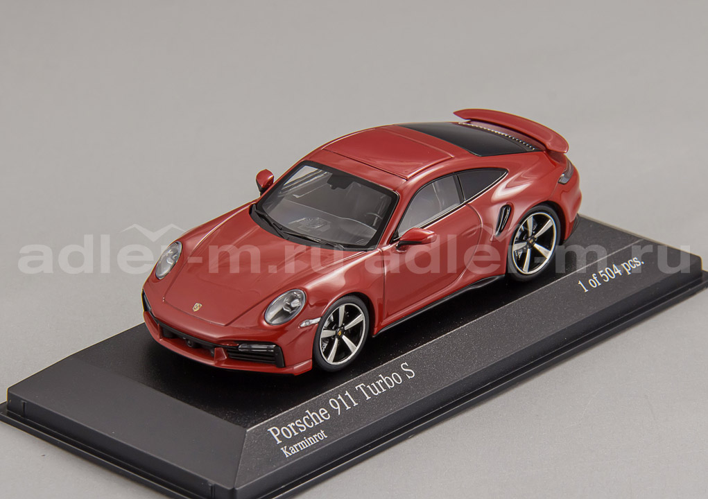 MINICHAMPS 1:43 Porsche 911 (992) Turbo S - 2020 (УЦЕНКА!) 410069475_DIS_b