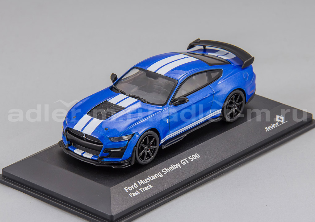 SOLIDO 1:43 Ford Mustang Shelby GT500 Fast Track (blue) S4311501