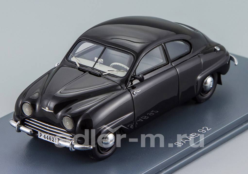 NEO 1:43 SAAB 92B 1958 (black) NEO44621