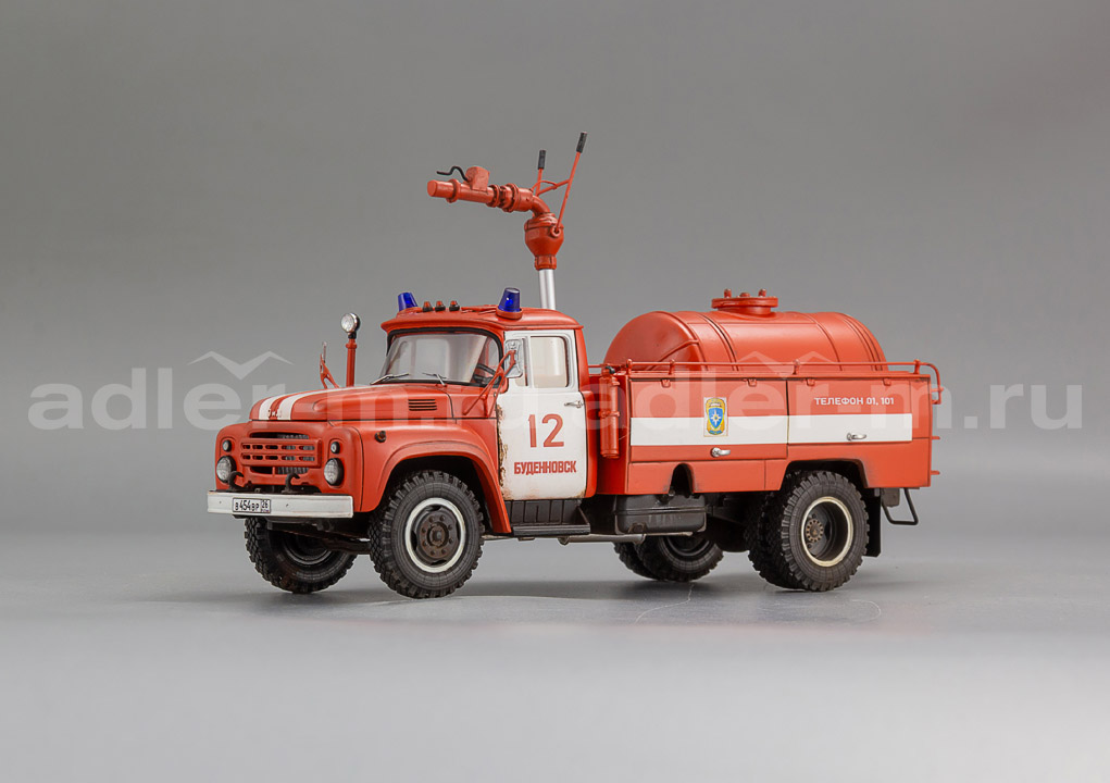 САРЛАБ 1:43 Автомобиль порошкового тушения АП-3(130)-148А (со следами экспл.) SL-233S1