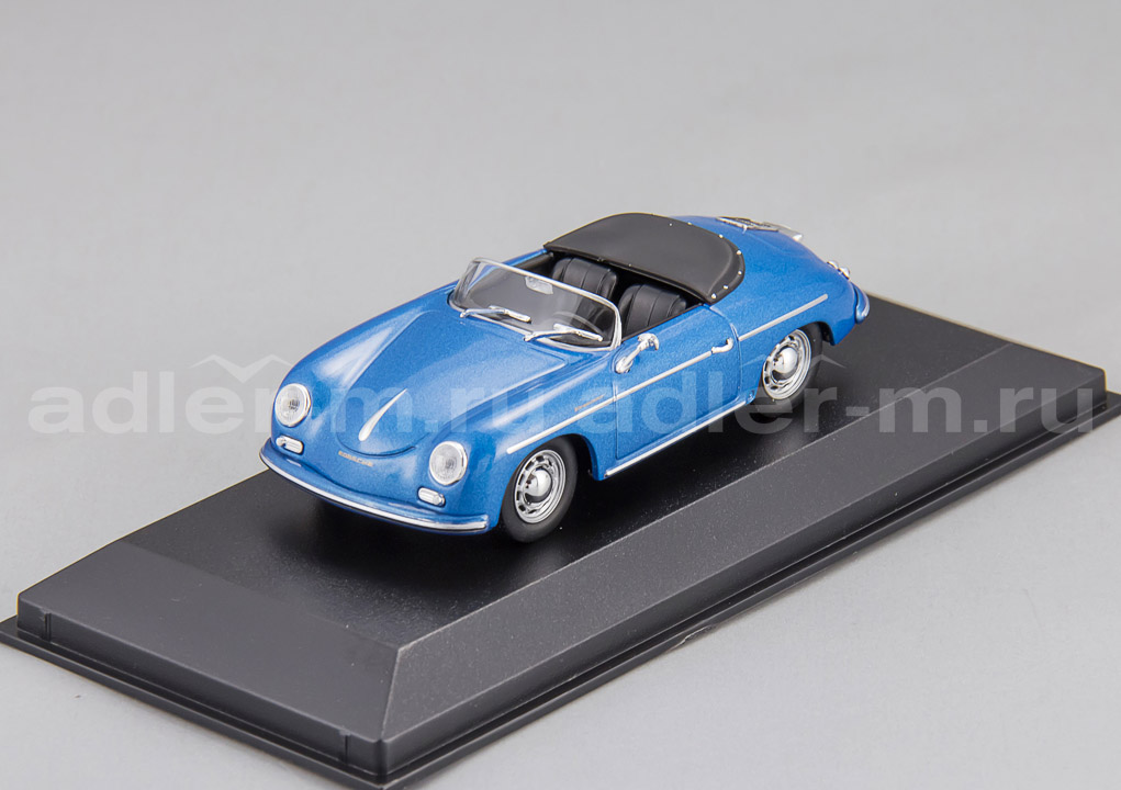MINICHAMPS (MAXICHAMPS) 1:43 Porsche 356 A Speedster - 1956 (blue met) 940065531