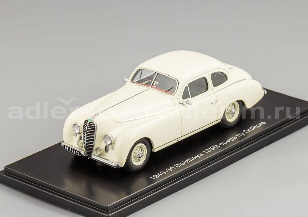 ESVAL MODELS 1:43 Delahaye 135M Coupe by Guilloré 1949-1950 EMEU43010B