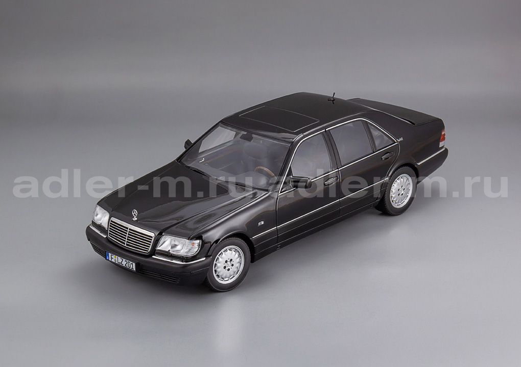 NOREV 1:18 Mercedes-Benz S600 - 1997 (obsidian black) 183045