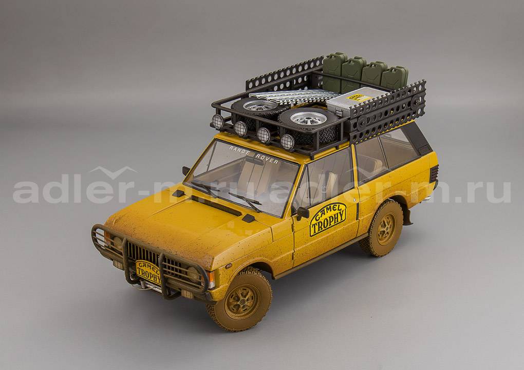 ALMOSTREAL 1:18 Range Rover "Camel Trophy" - Papua New Guinea 1985 (Dirty Version) ALM810110