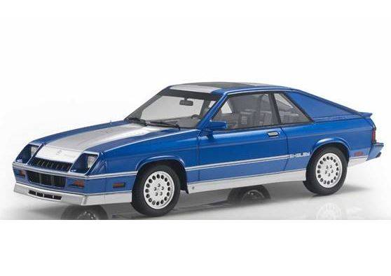 LS COLLECTIBLES 1:18 Dodge Shelby Charger Turbo 1985 (bluemet) LS057A