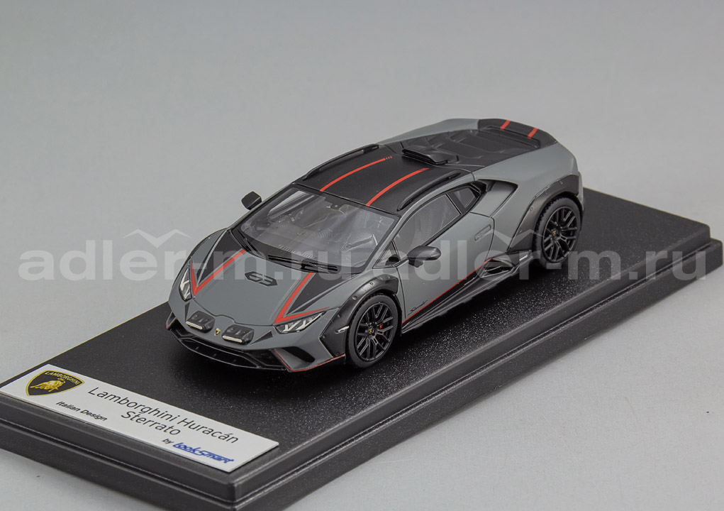 LOOKSMART 1:43 Lamborghini Huracan Sterrato (Grigio Vulcano) LS542F